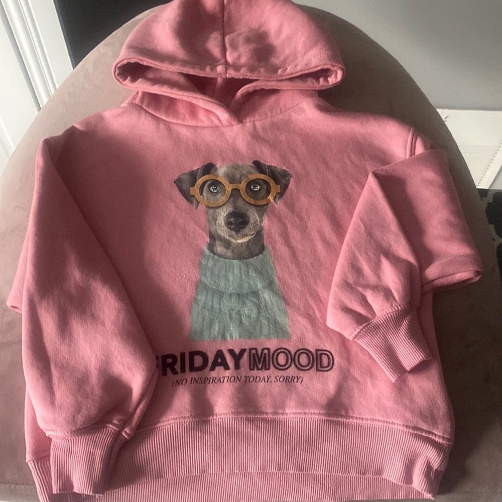 FRIDAY MOOD GIRLS HOODED SWEATSHIRT